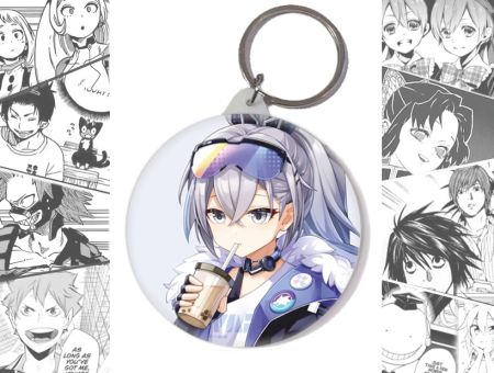 Круглый Брелок Серебряный Волк Honkai: Star Rail BR-004073