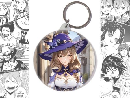 Круглый Брелок Лиза Геншин Импакт Genshin Impact BR-004101