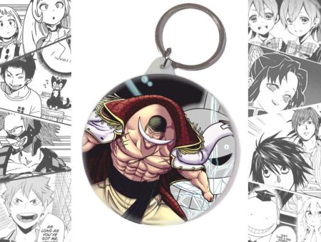 Круглый Брелок Белоус One Piece BR-004123
