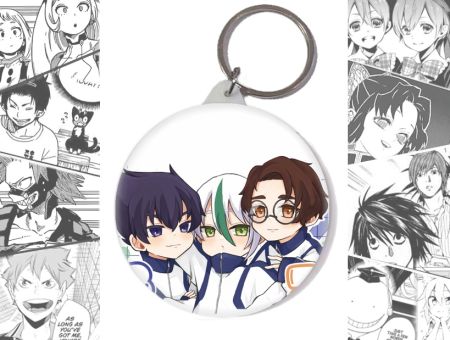 Брелок Синя в'язниця Blue Lock BR-58-004186 Круглий