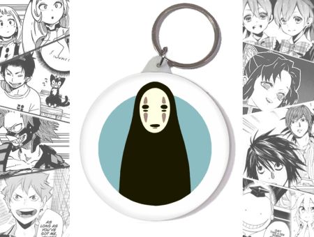 Круглый Брелок аниме Spirited Away Унесенные призраками BR-58-000419