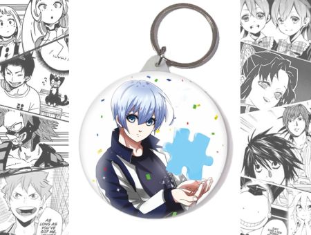 Брелок Йо Хіорі Синя в'язниця Blue Lock BR-58-004191 Круглий