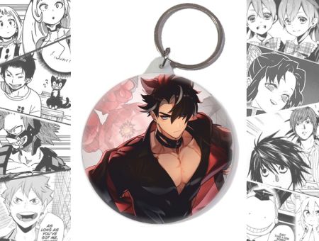 Круглый Брелок Ризли Genshin Impact BR-004224