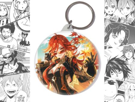 Круглый Брелок Мавуика Геншин Импакт Genshin Impact BR-004226