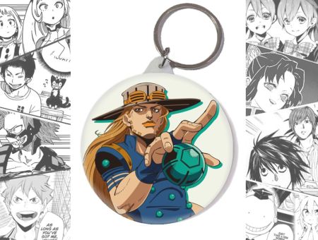 Брелок Джайро Цеппели Невероятные приключения ДжоДжо, Jojo's Bizarre Adventure BR-58-004280 