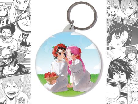 Круглый Брелок Мизи с Суа Alien Stage BR-58-004381