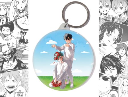 Круглый Брелок Иван и Тилл Alien Stage BR-58-004383