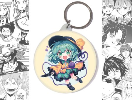 Круглый Брелок Коиши Тохо проект Touhou Project BR-004440 