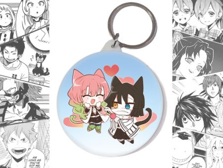 Брелок Обанай с Мицури Клинок, рассекающий демонов Demon Slayer BR-58-004447