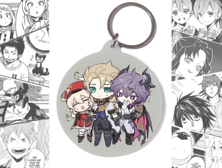 Брелок Альбедо, Клі та Дурін Геншин Імпакт Genshin Impact BR-58-004456