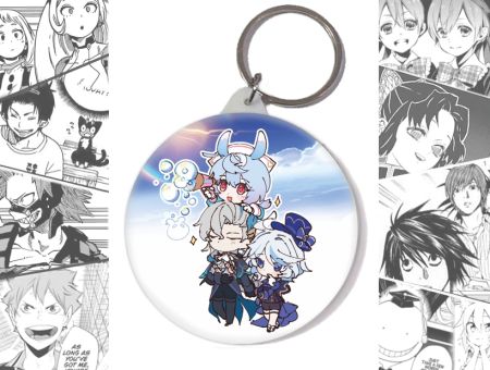 Брелок Невиллет, Сиджвин и Фурина Геншин Импакт Genshin Impact BR-004458