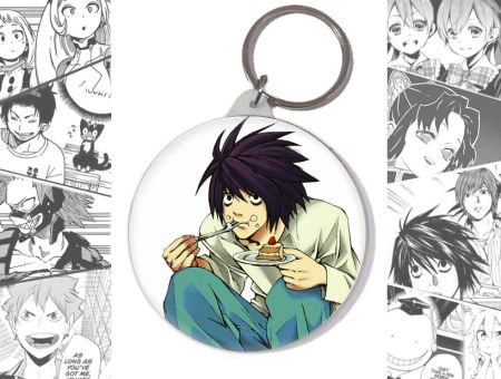 Брелок L Death Note Зошит смерті BR-58-000460