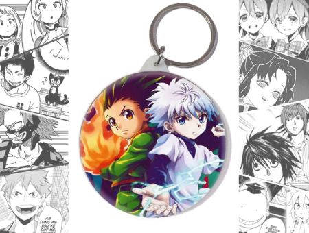  BR-58-001046 круглый Брелок аниме Hunter x Hunter