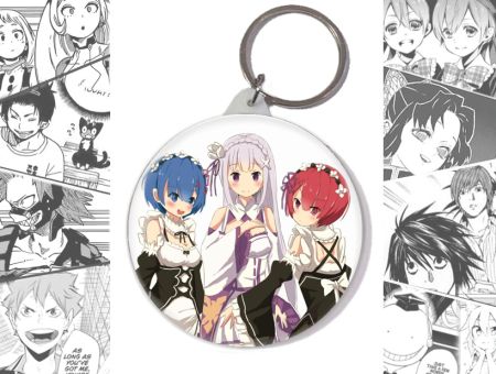 Брелок Re:Zero Жизнь с нуля в альтернативном мире BR-58-001105
