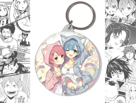 Брелок аниме Re:Zero Жизнь с нуля в альтернативном мире 001115