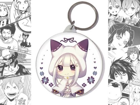 Брелок Re:Zero Жизнь с нуля в альтернативном мире BR-58-001116