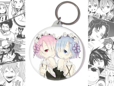 Брелок аниме Re:Zero Жизнь с нуля в альтернативном мире 001117