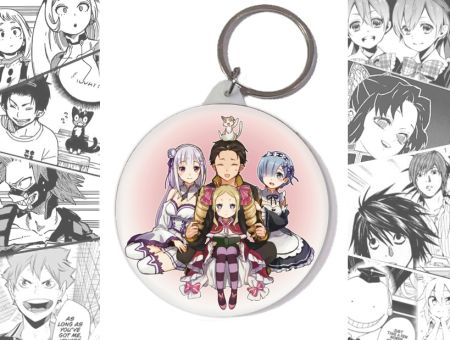 Брелок Re:Zero Жизнь с нуля в альтернативном мире BR-58-001119