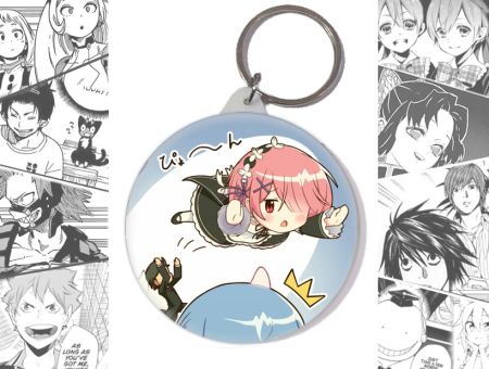 Брелок Re:Zero Жизнь с нуля в альтернативном мире BR-58-001124