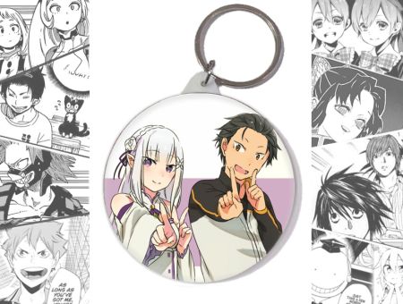 Брелок Re:Zero Жизнь с нуля в альтернативном мире BR-58-001126