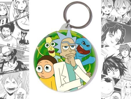 Брелок Rick and Morty 001138