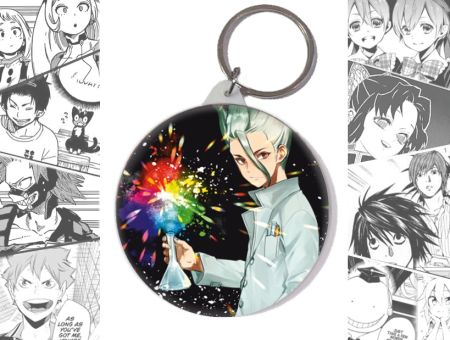 Брелок Доктор Стоун аніме Dr Stone BR-58-001173