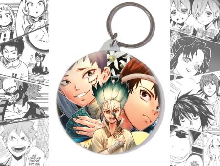 Брелок Доктор Стоун аніме Dr Stone BR-58-001175