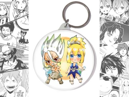 Брелок Доктор Стоун аніме Dr Stone BR-58-001178