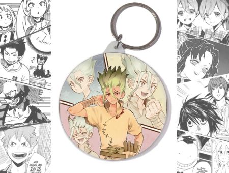 Брелок Доктор Стоун аніме Dr Stone BR-58-001179