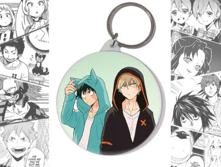 Брелок Моя геройська академія Мідорія і Бакуго Boku no Hero Academia BR-58-001490