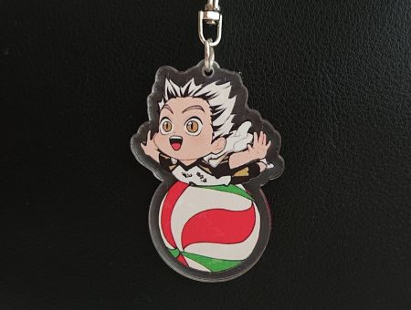 Брелок Котаро Бокуто Haikyuu!! Волейбол БРФ-0002-18 фігурка , акриловий 