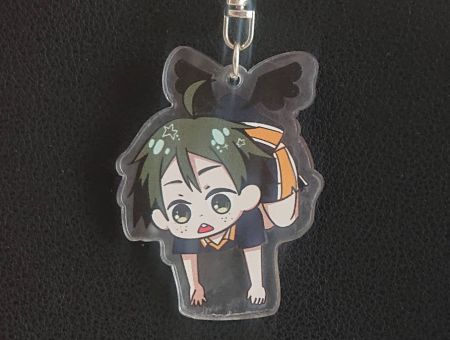 Брелок Тадаші Ямагучі Haikyuu!! Волейбол БРФ-0002-10 фігурка , акриловий 
