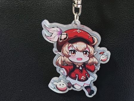 Брелок Геншин Імпакт Genshin Impact Клі БРФ-0014-02 фігурка , акриловий 