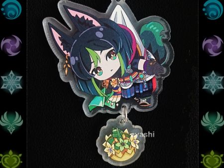 Брелок Геншин Імпакт Genshin Impact Тігнарі БРФ-0014-60 фігурка , акриловий 