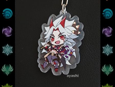 Брелок Геншин Імпакт Genshin Impact Ітто БРФ-0014-61 фігурка , акриловий 