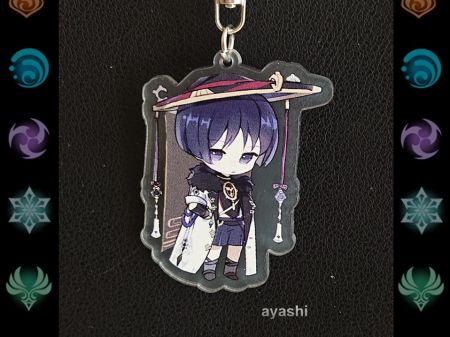 Брелок Геншин Імпакт Genshin Impact Скарамучча БРФ-0014-73 фігурка , акриловий 