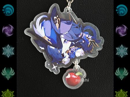 Брелок Геншин Імпакт Genshin Impact Клорінда з вушками БРФ-0014-97 фігурка , акриловий 