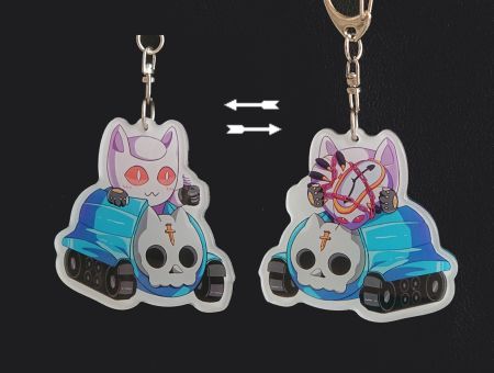 Брелок Jojo's Bizarre Adventure, ДжоДжо Killer Queen БРФ-0018-08 акриловий, фігурка 