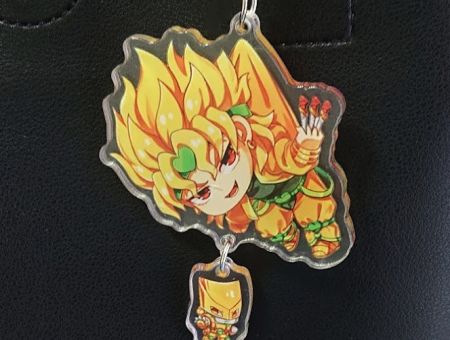 Брелок Jojo's Bizarre Adventure, Невероятные приключения ДжоДжо БРФ-0018-2 акриловый, фигурка