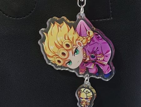 Брелок Jojo's Bizarre Adventure, Невероятные приключения ДжоДжо БРФ-0018-3  акриловый, фигурка