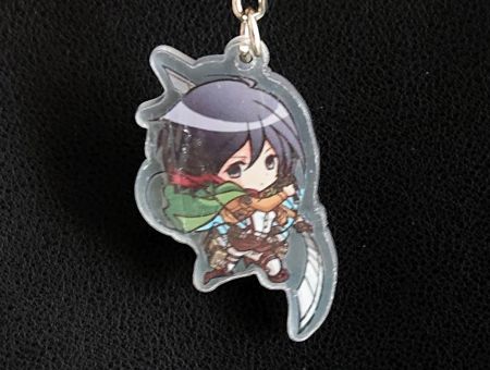 Брелок Мікаса Атака Титанів Attack on Titan БРФ-0026-01 акриловий 