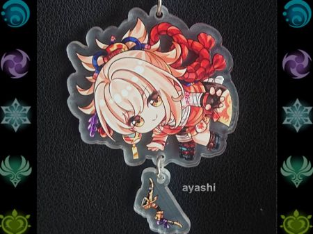 Брелок Геншин Імпакт Genshin Impact Йоімія БРФ-0014-57 фігурка , акриловий 