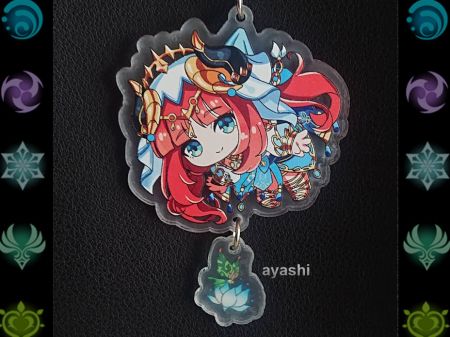 Брелок Геншин Імпакт Genshin Impact Нілу БРФ-0014-59 фігурка , акриловий 