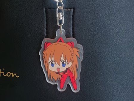 Брелок Evangelion Евангелион Аска фиурка БРФ-0019-1  акриловый, фигурка