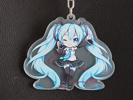 Брелок Хацунэ Мику БРФ-0030-01 акриловый 