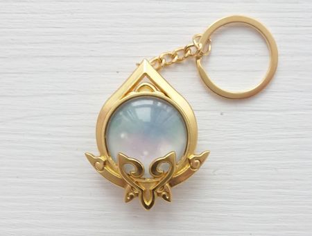 Брелок Око бога Архонта що не пробуджений Сумеру Імпакт Genshin Impact, що світиться, двосторонній