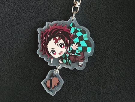 Брелок Demon Slayer Танджиро БРФ-0013-08 акриловий фігурка 