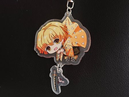 Брелок Demon Slayer Зеніцу БРФ-0013-09 акриловий фігурка 