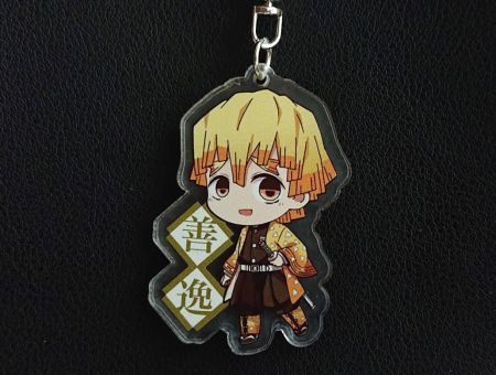 Брелок Demon Slayer Зеніцу з написом БРФ-0013-10 акриловий фігурка 