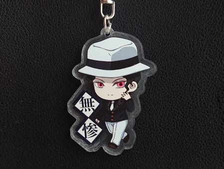 Брелок Demon Slayer Мудзан з написом БРФ-0013-26 акриловий фігурка 